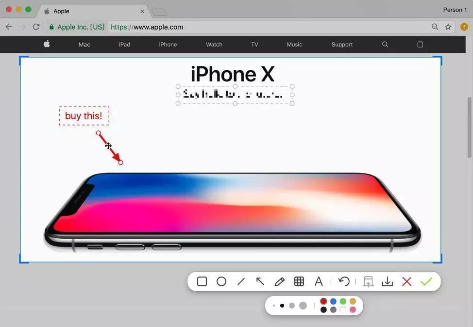 Mac 系统截图方法步骤二