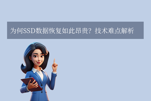 为何SSD数据恢复如此昂贵？技术难点解析