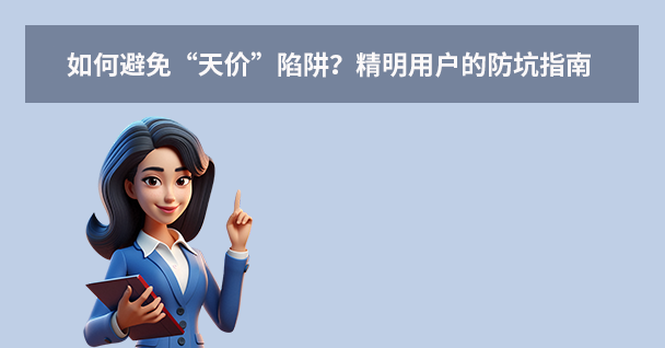 如何避免“天价”陷阱？精明用户的防坑指南