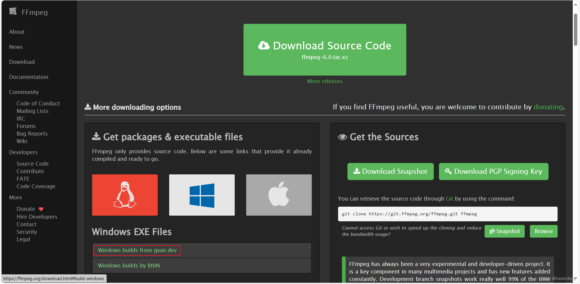 使用FFmpeg工具修复MP4文件步骤一