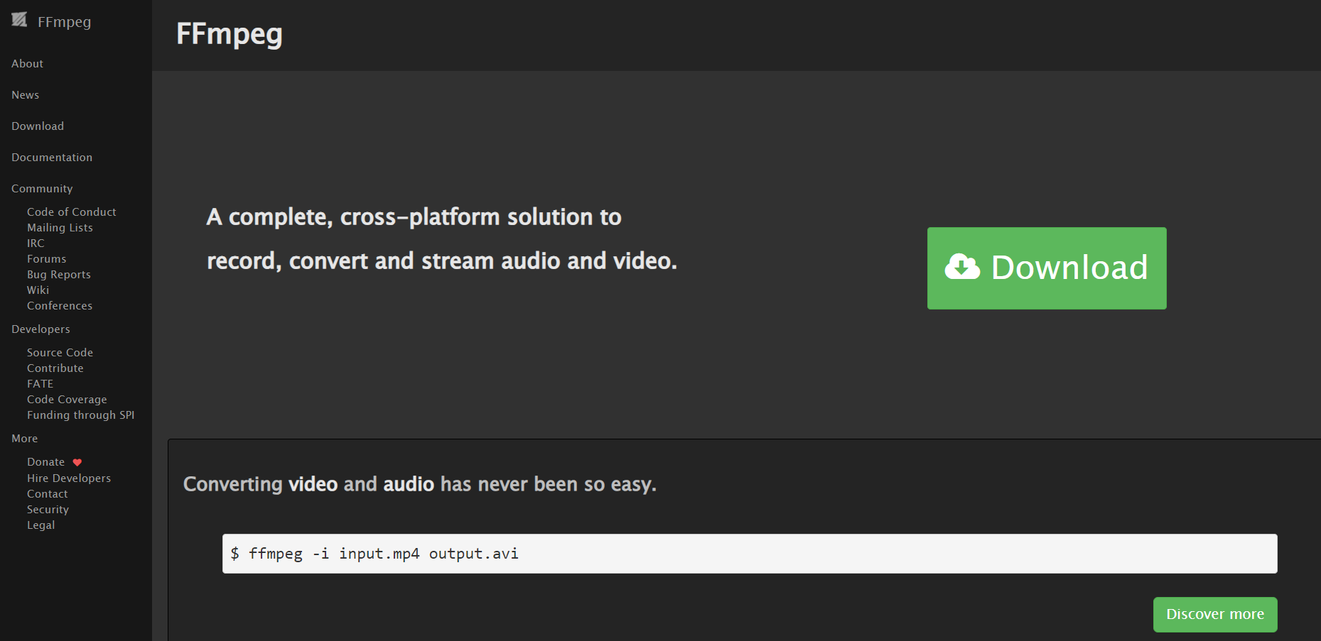 通过FFmpeg命令行工具修复MP4文件步骤一