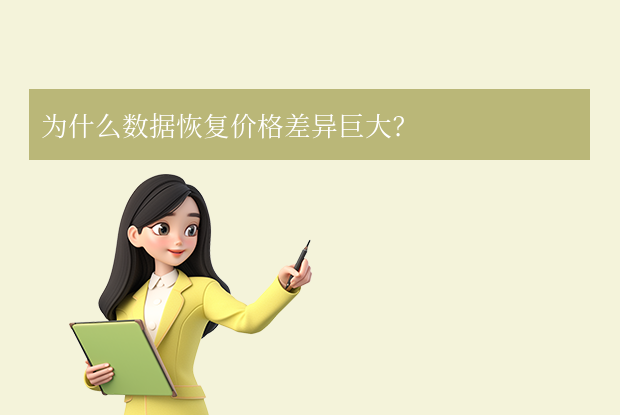 为什么数据恢复价格差异巨大？