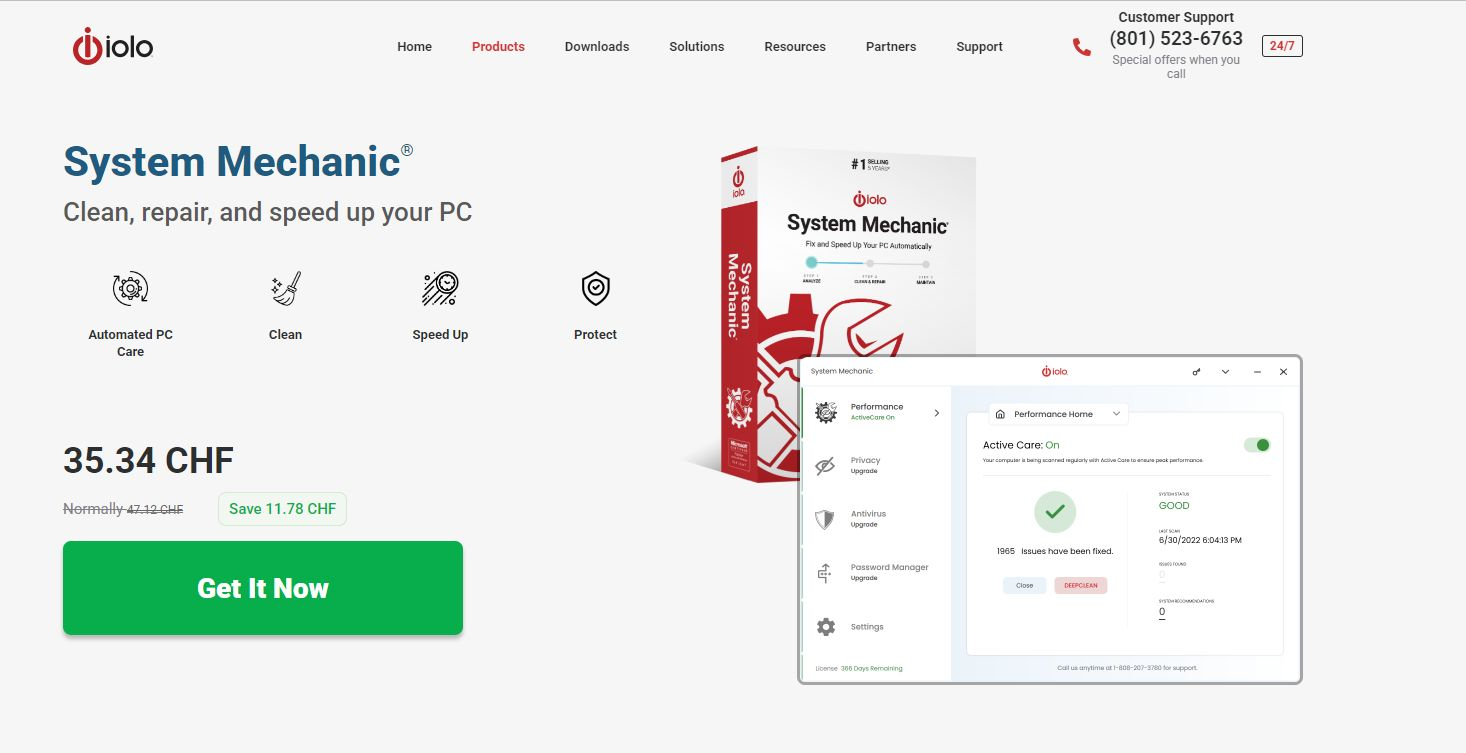 全能系统管家：System Mechanic