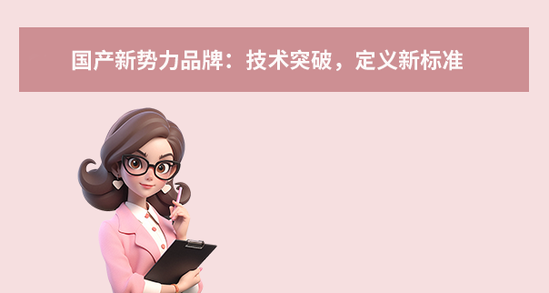 国产新势力品牌:技术突破,定义新标准