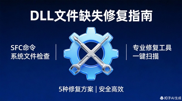 dll文件缺失如何修复？5个常用有效方法！