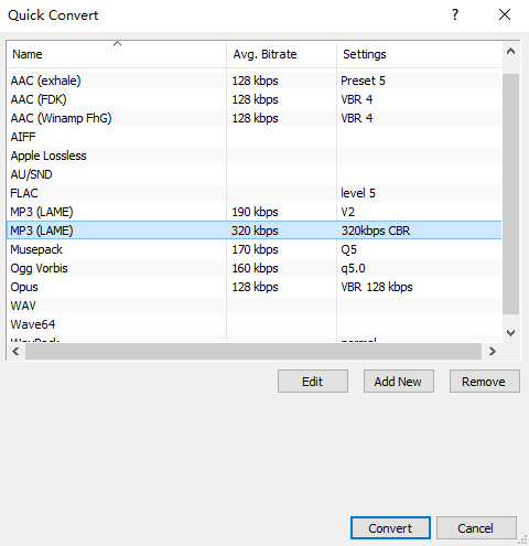 5种FLAC转MP3专业方法（按推荐度排序）步骤四