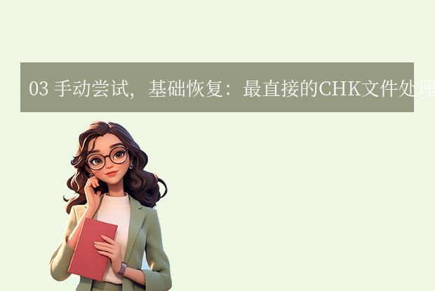 03 手动尝试，基础恢复：最直接的CHK文件处理方法