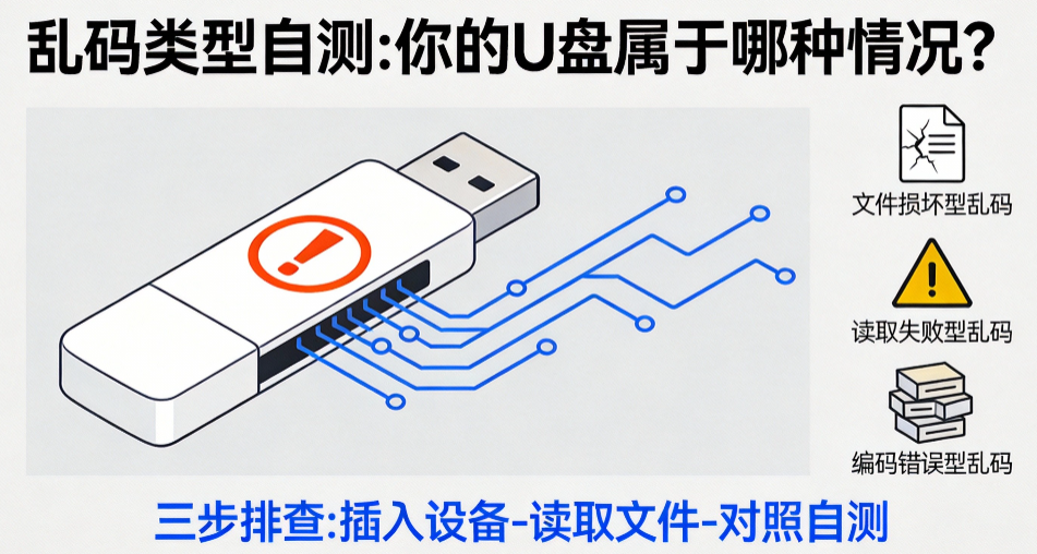u盘文件变乱码怎么恢复?5大安全有效方法+预防指南!