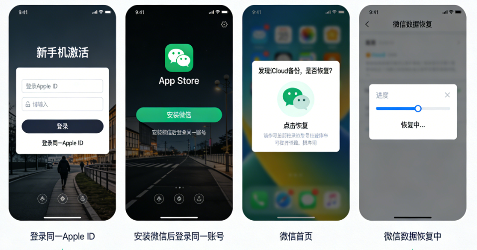3大官方迁移操作详解(步骤精确到点击位置)步骤一十二