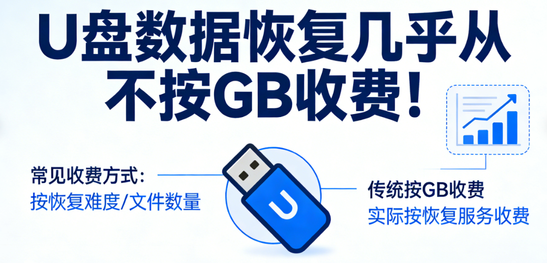 u盘数据恢复多少钱一个g？2026年真相揭秘+避坑指南（附U盘自救实操教程）