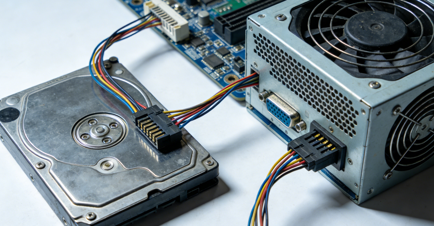  应急方案：挂载到另一台台式机作为从盘