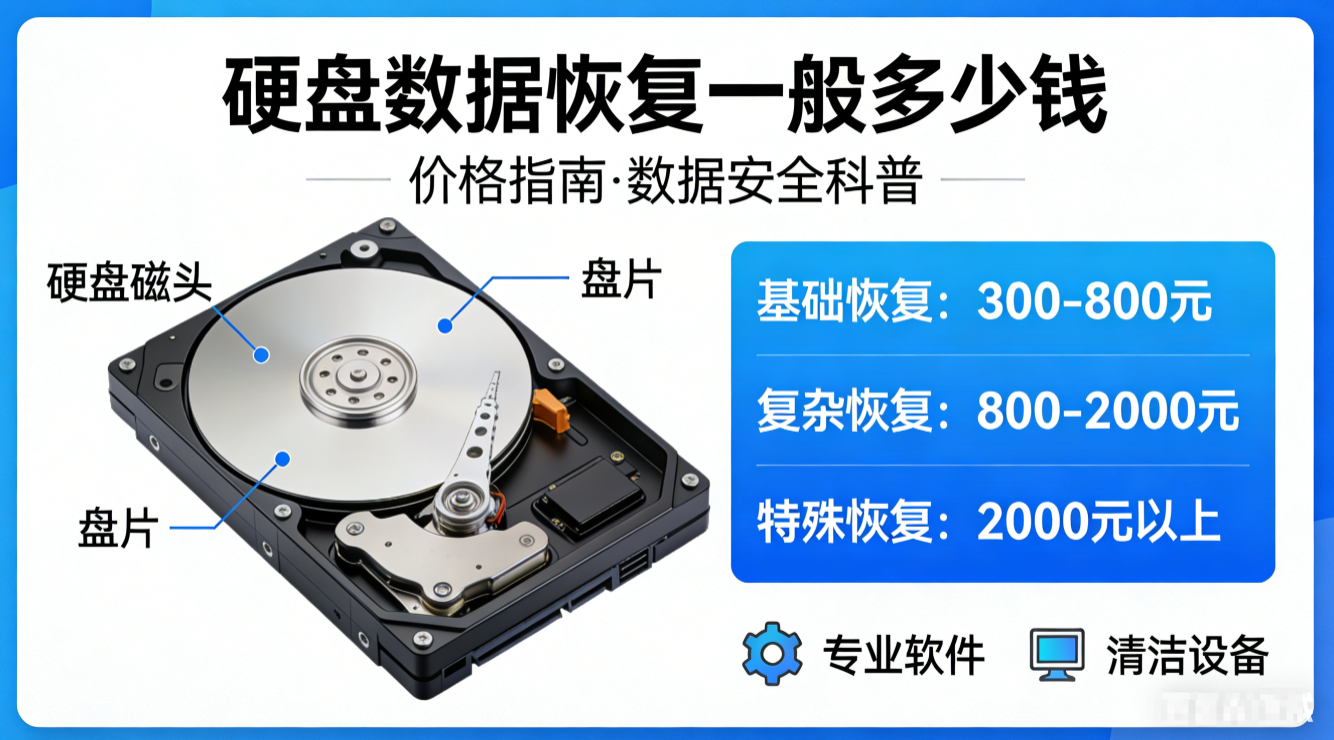移动硬盘数据恢复价格多少钱