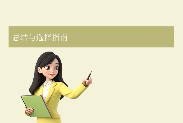 总结与选择指南
