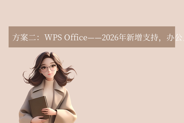 方案二：WPS Office——2026年新增支持，办公人群的“救星”