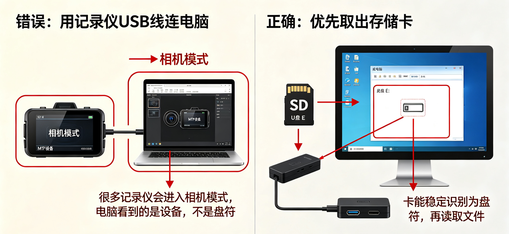 先停手，把存储卡拆下来——格式化后第一件事不是找软件，是“别补刀”免费步骤四