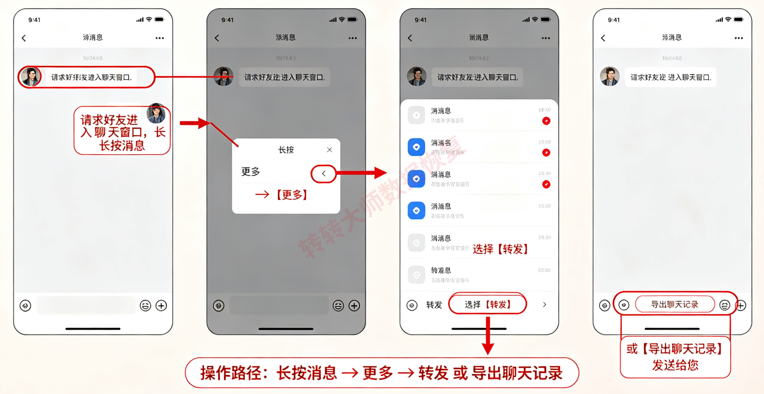 向好友请求聊天记录
