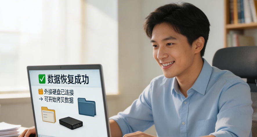 物理层故障——找专业机构修复(500元以上)