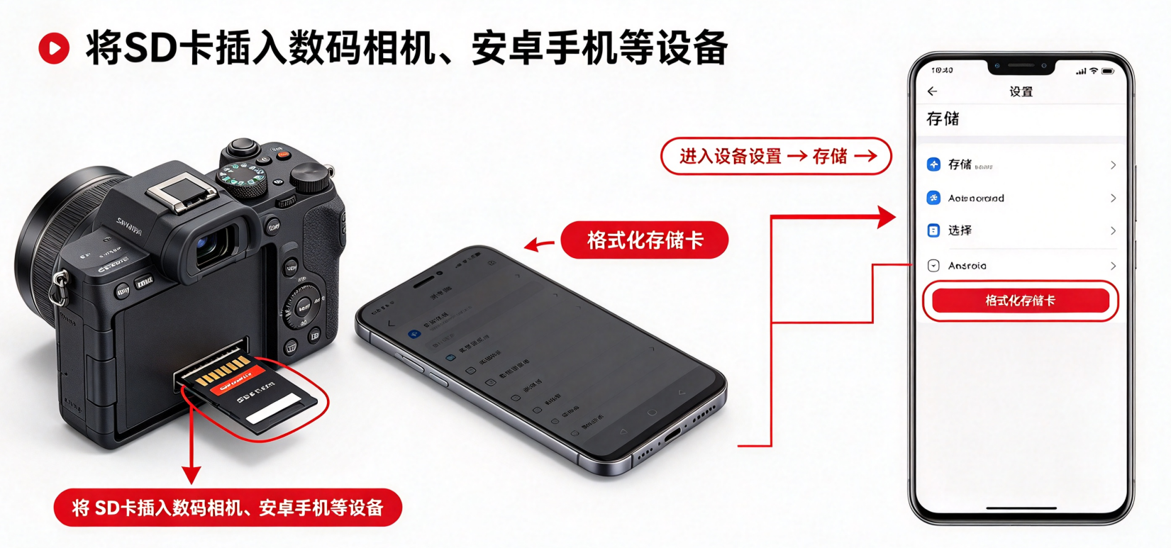 在其他设备中格式化