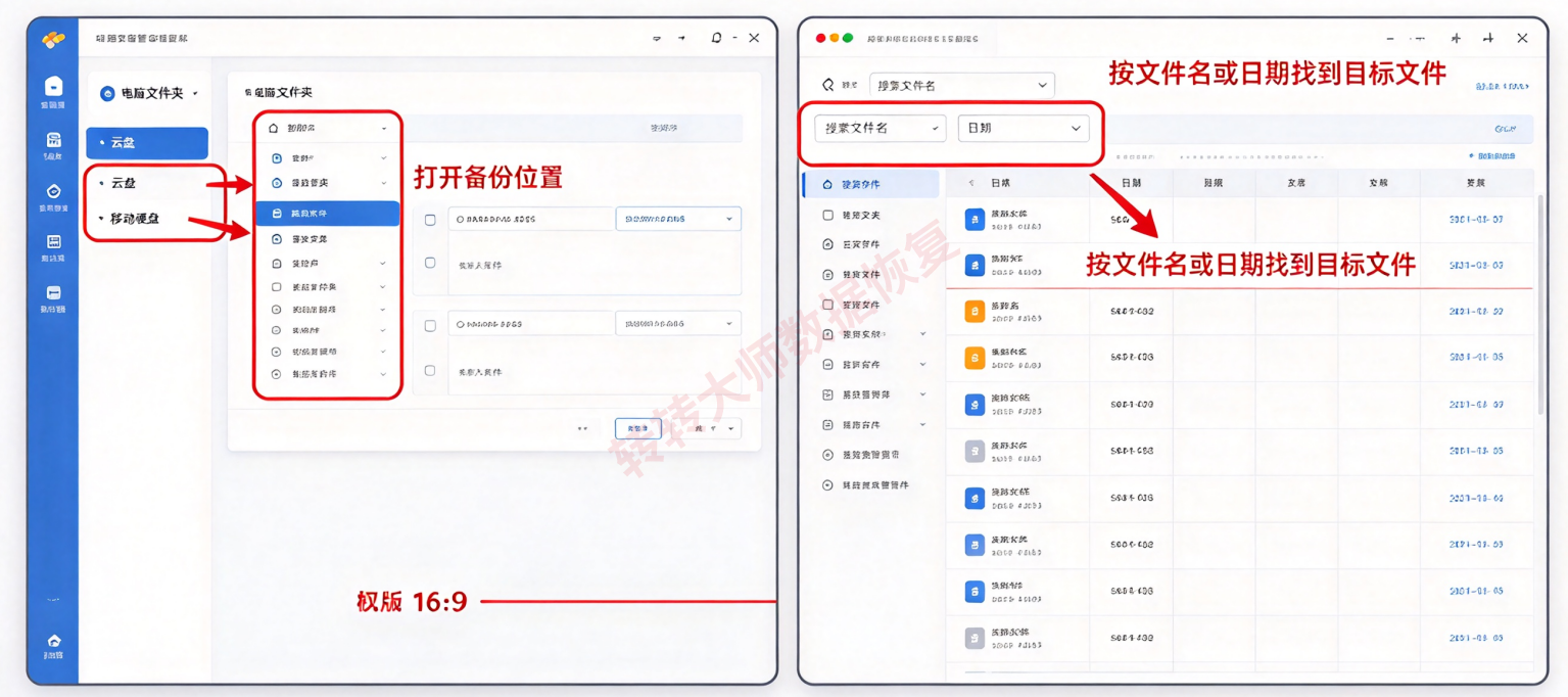 路径一:从备份还原